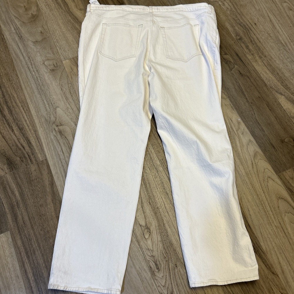 Abercrombie Fitch 90s Straight Ultra High Rise Jeans Size22 44X31" True Measure